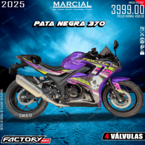 FACTORY PATA NEGRA 370 4V AÑO 2025